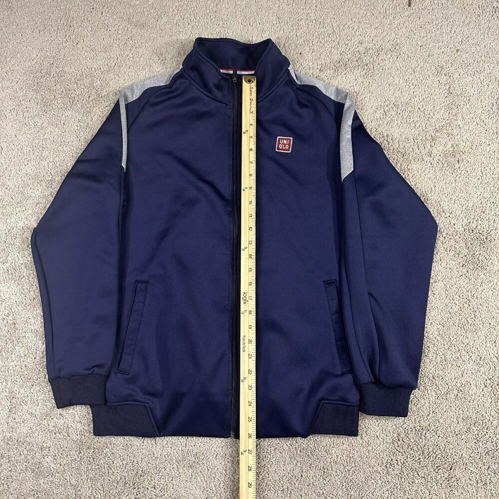 Uniqlo Bomber Track Jacket Blue Women’s Size XL - Picture 3 of 6